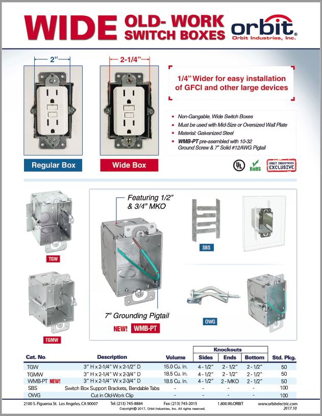 Wide Switch Boxes Flyer