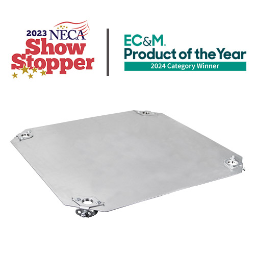 SLAB-ON-GRADE ADJUSTABLE PLATFORM