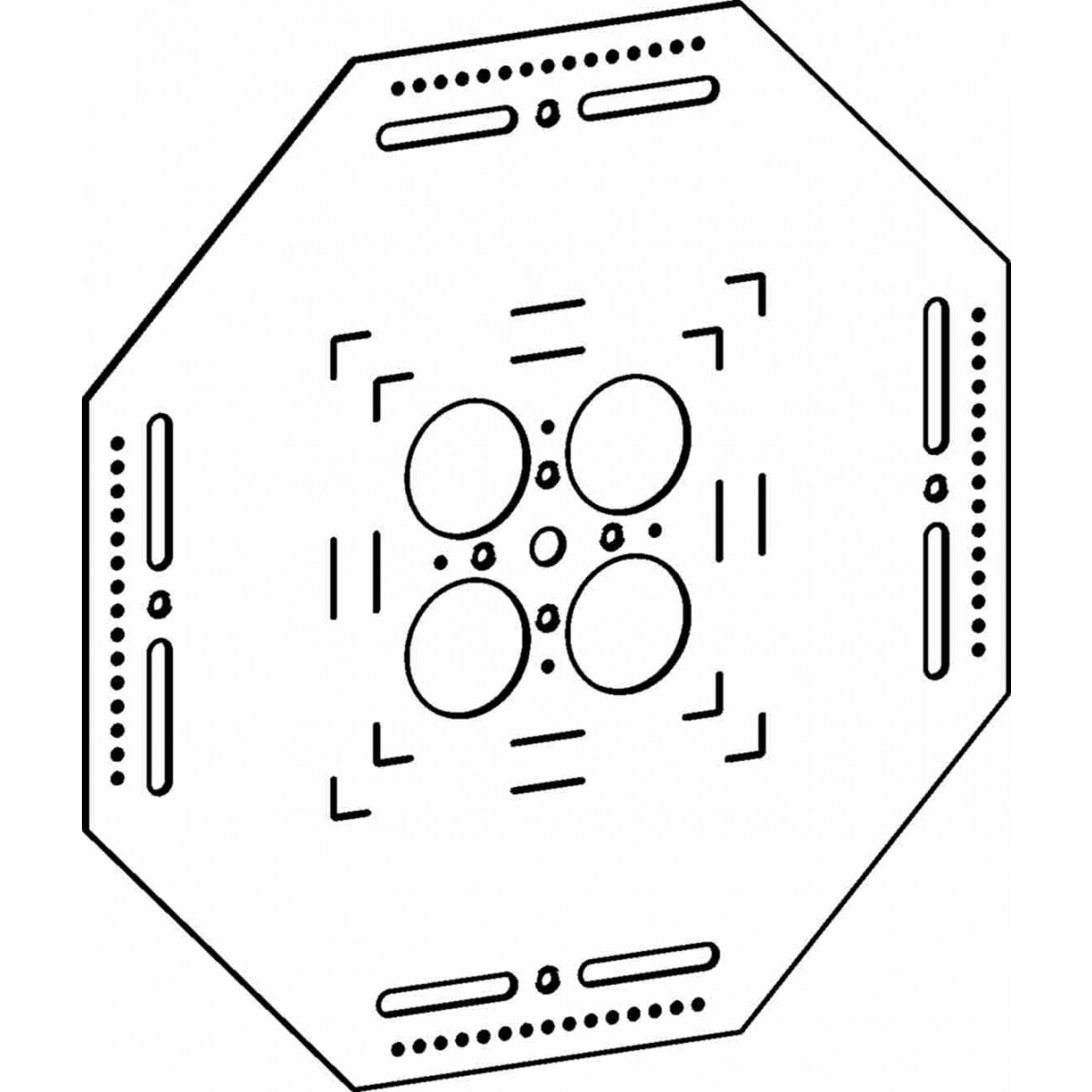 Orbit BCHS-6 BOX & CONDUIT HANGER SUPPORT UP TO 6” X 6” BOX 
