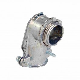 90 ANGLE AC(BX)/MC/FLEX CONNECTORS SQUEEZE TYPE