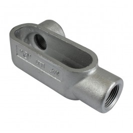 GRAY IRON FORM 7 THREADED CONDUIT BODIES "LL"