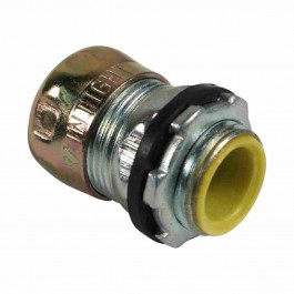 STEEL EMT CONN. COMPRESSION TYPE & RAIN-TIGHT INSULATED