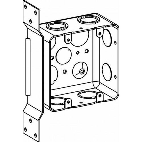 DHB-2-FB - Multigang Boxes - Electrical Junction Boxes - Steel Products