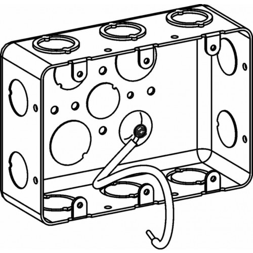 DHB-3-PT - Multigang Boxes - Electrical Junction Boxes - Steel Products