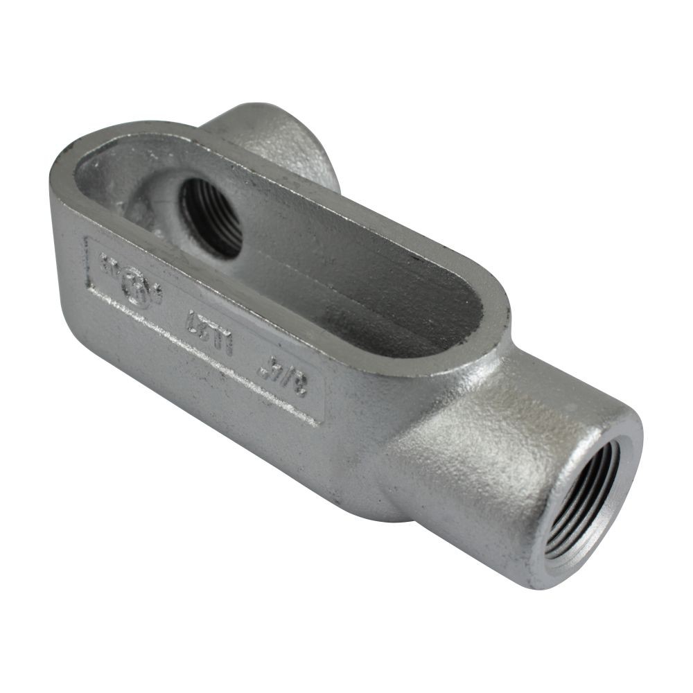 GRAY IRON FORM 7 THREADED CONDUIT BODIES "LL"