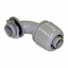 NON-METALLIC (PVC) LIQUID TIGHT CONNECTORS 90° ANGLE