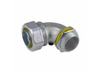MALLEABLE IRON LIQUID TIGHT CONNECTORS 90 ANGLE