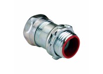 STEEL EMT CONNECTORS COMPRESSION TYPE INSULATED