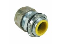 ZINC DIE-CAST EMT CONNECTORS COMPRESSION TYPE & RAIN-TIGHT INSULATED