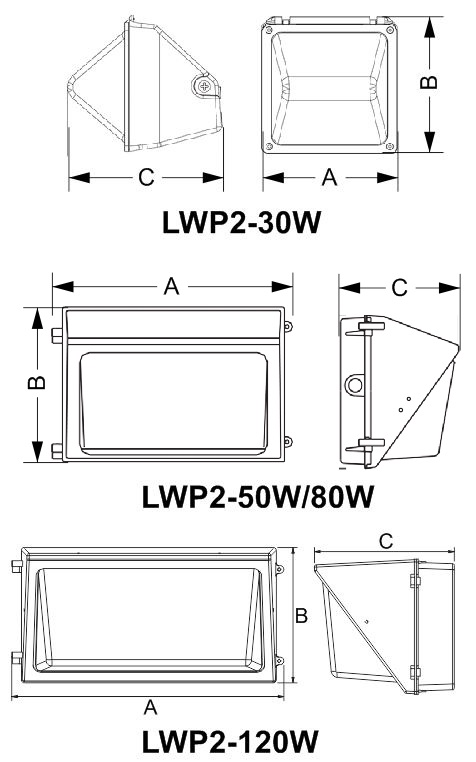 LWP2 Line Drawings